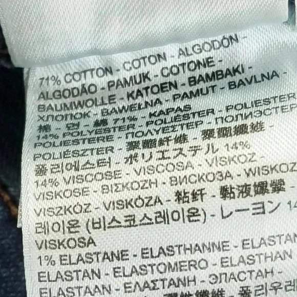 Levi's 28 High Rise Skinny Women's Blue denim Jeans Size 28X29 - Picture 11 of 12